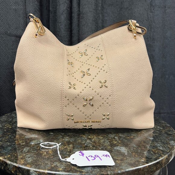 Michael Kors Large Tote Bag - Beige - Picture 1 of 3